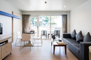 Uitzicht vanuit de kamer