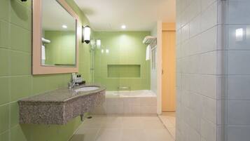 2-Bedroom Garden View | Bathroom | Free toiletries, hair dryer, towels