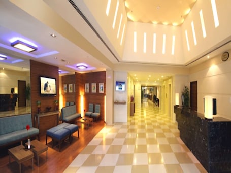Lobby. Aditya Hometel Hyderabad
