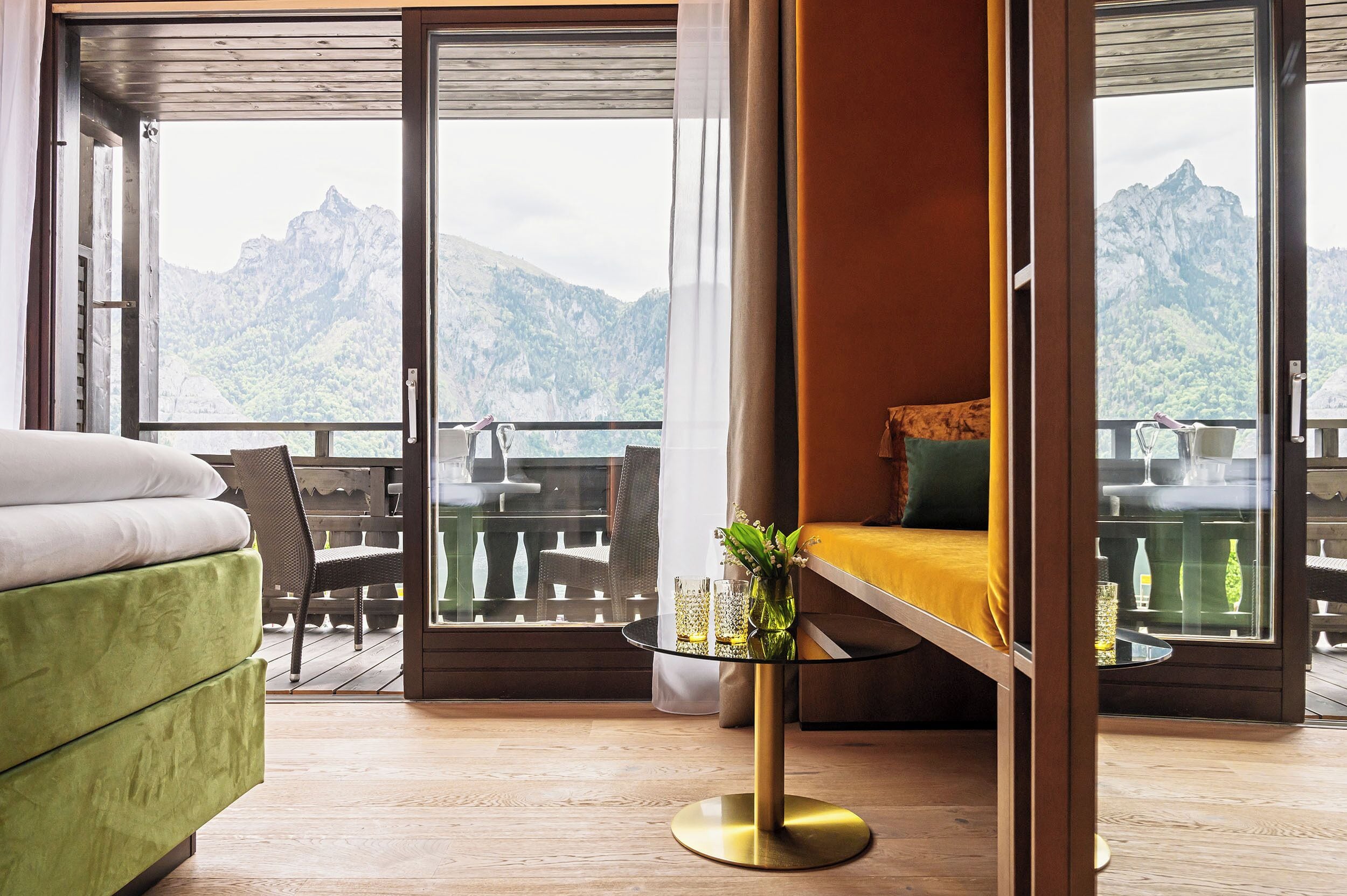 signature double room, balcony, lake view | view from room