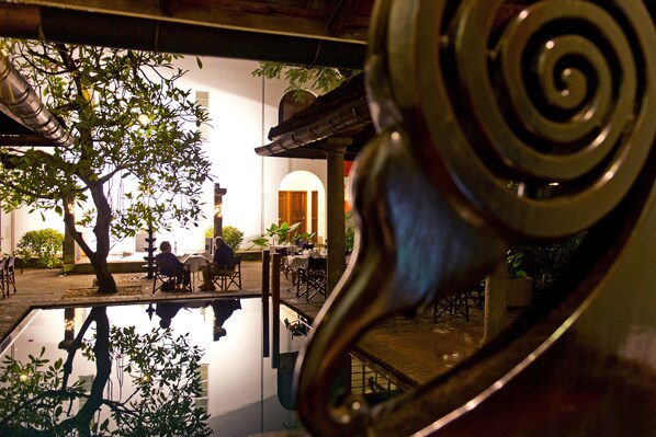 Outdoor pool, open 7:00 AM to 7:00 PM, lifeguards on site