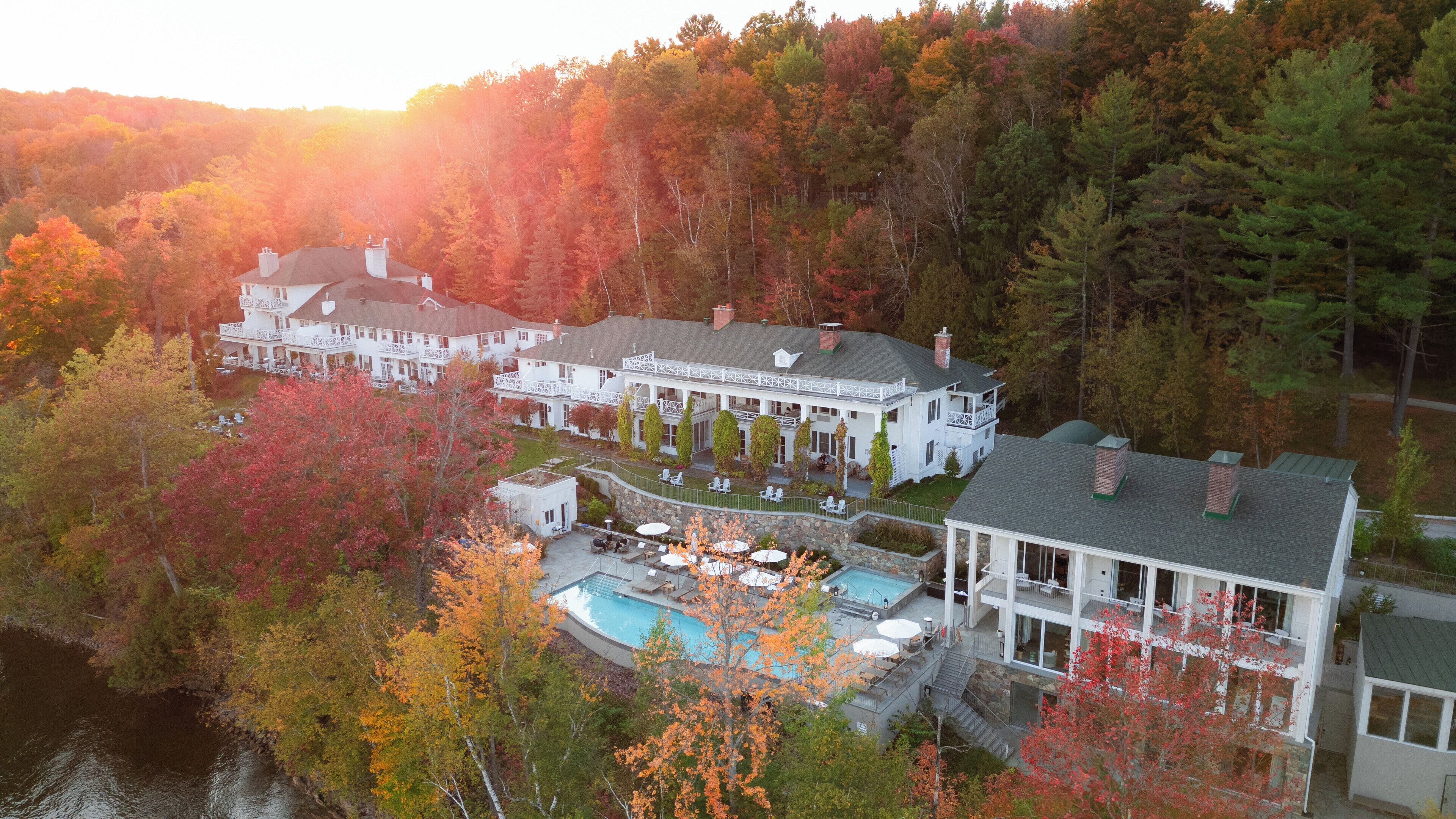 Façade de l’hébergement 