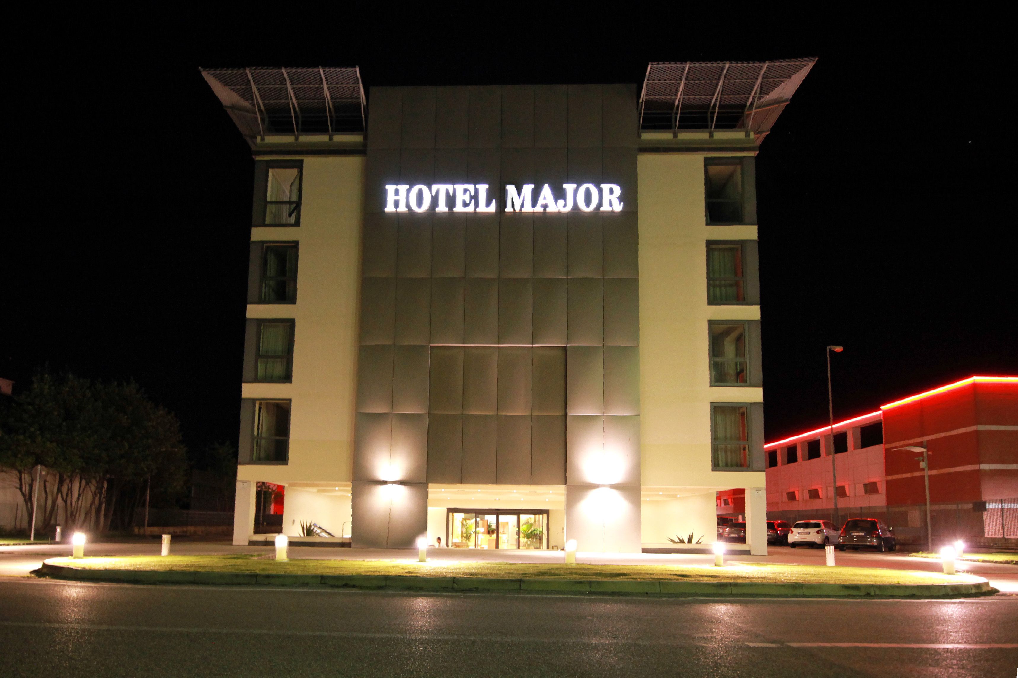 front of property – evening/night