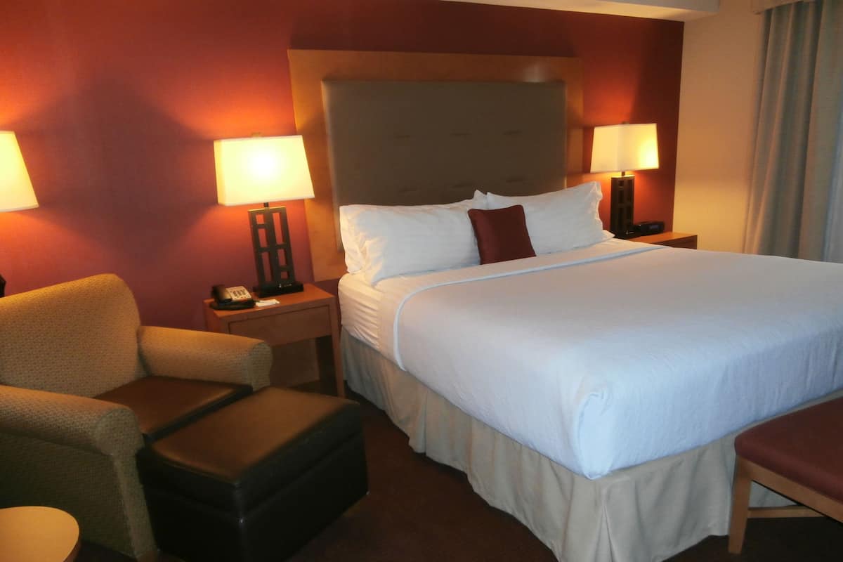 Standard Room, 1 King Bed, Accessible (Communications, Accessible Tub) | 1 bedroom, in-room safe, desk, blackout drapes