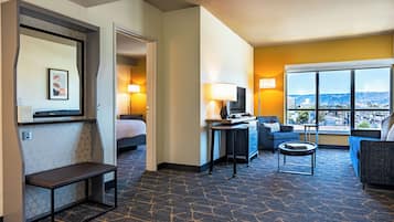 Suite, 1 King Bed | 1 bedroom, in-room safe, desk, blackout drapes