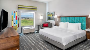 Room, 1 King Bed, Accessible, Non Smoking | Premium bedding, down comforters, pillowtop beds, desk