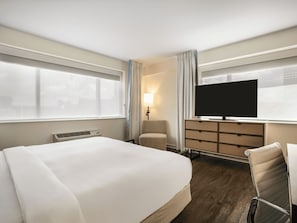 Room, 1 King Bed, Accessible, Corner (Roll-In Shower) | View from room