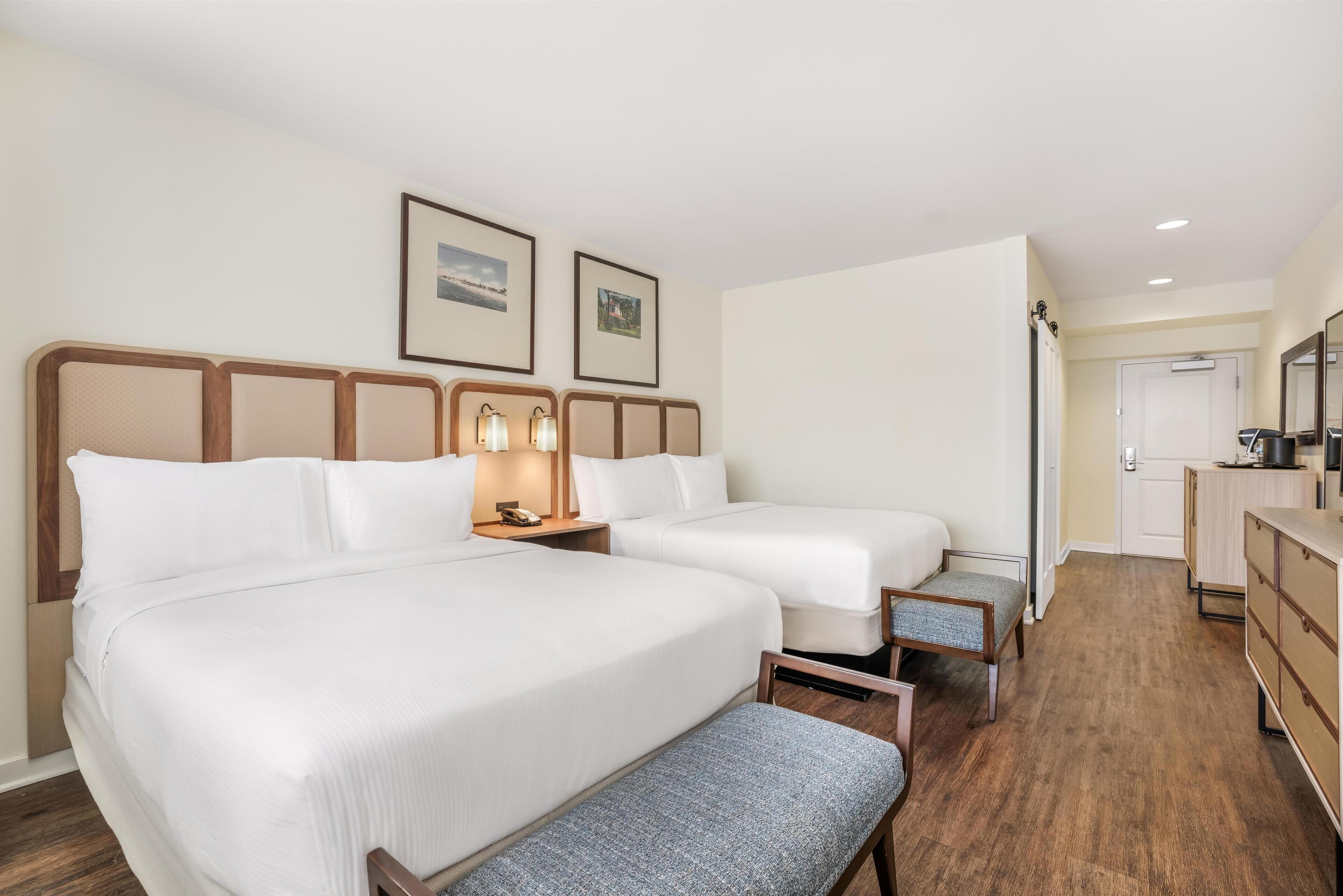 Room, 2 Queen Beds | Premium bedding, in-room safe, desk, blackout drapes