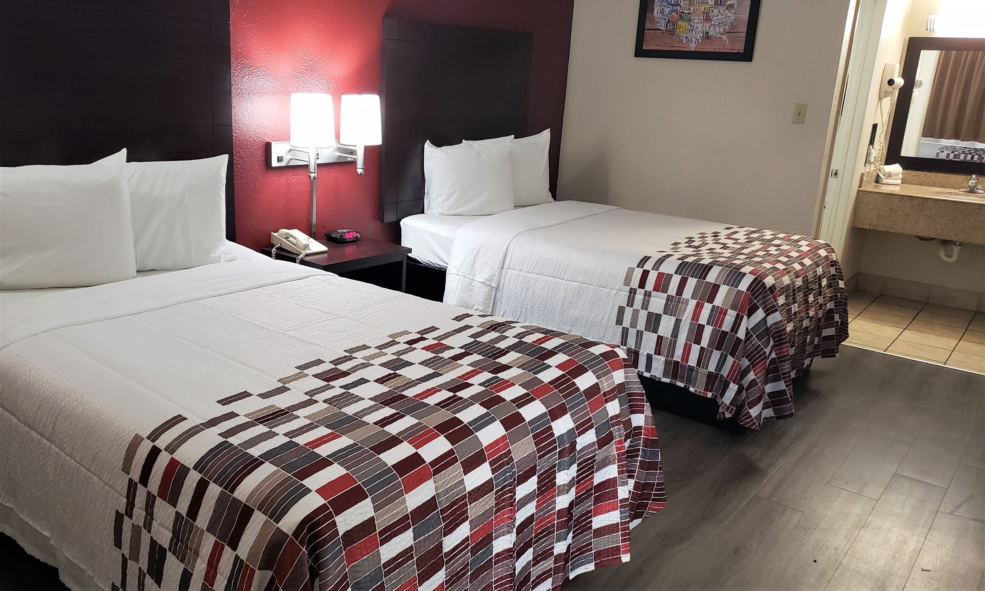 1 bedroom, desk, laptop workspace, iron/ironing board