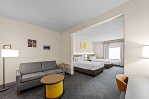 Suite, Multiple Beds, Accessible, Non Smoking | Premium bedding, pillowtop beds, desk, laptop workspace - Comfort Suites San Antonio North - Stone Oak (San Antonio)