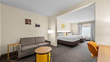 Suite, Multiple Beds, Accessible, Non Smoking | Premium bedding, pillowtop beds, desk, laptop workspace