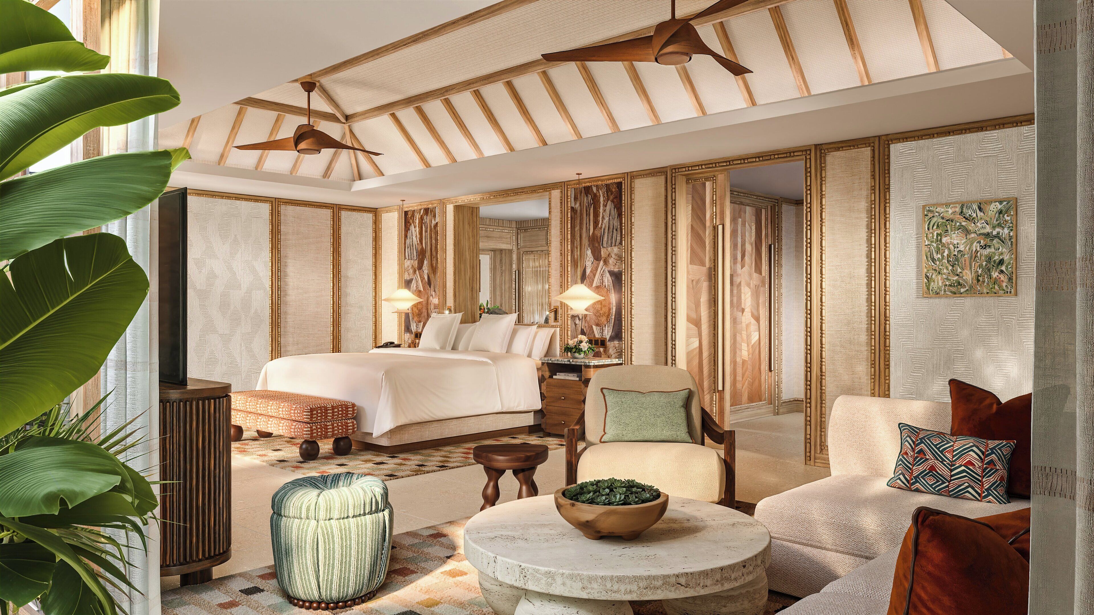 Habitació reial, 3 dormitoris (Sanctuary) | Roba de llit hipoal·lergògena i cobrellits 