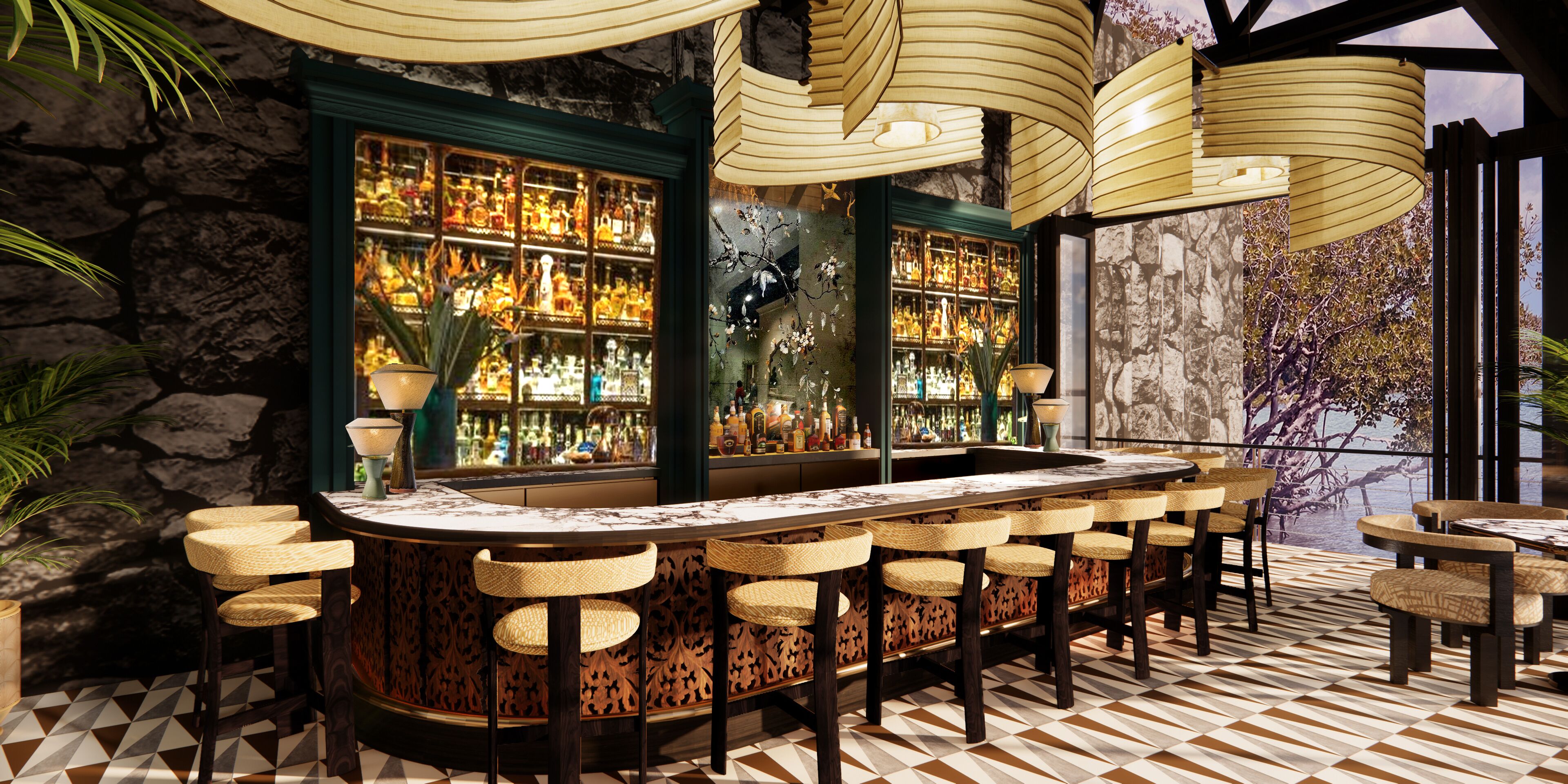 4 restaurants, breakfast, lunch, dinner served; italian cuisine