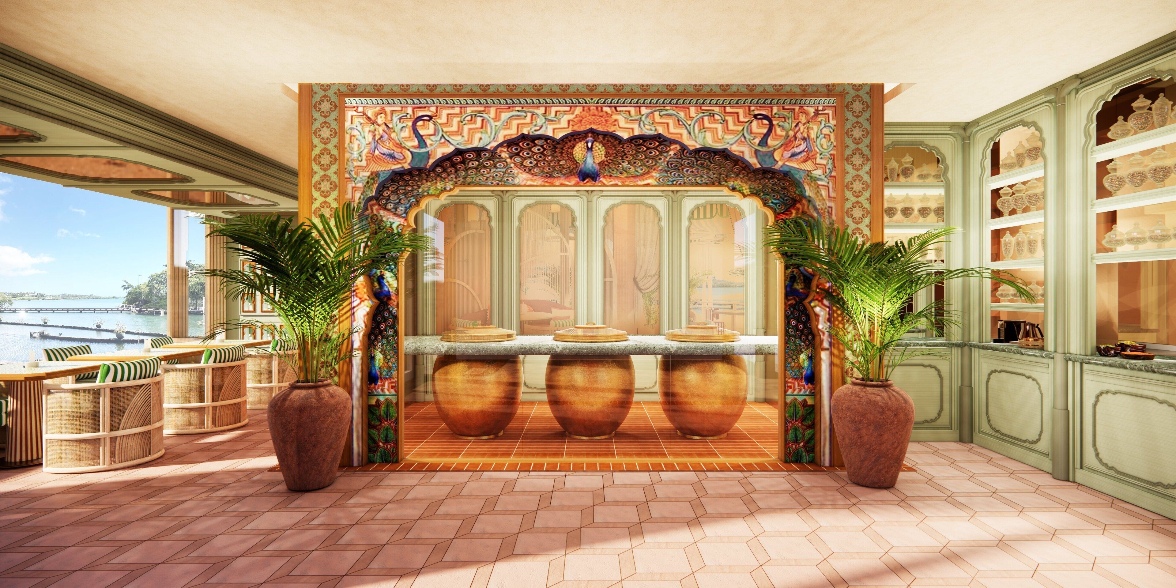 7 restaurants, breakfast, lunch, dinner served; Italian cuisine