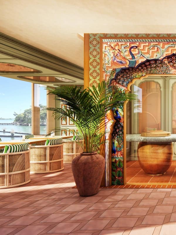 7 restaurants, breakfast, lunch, dinner served; Italian cuisine