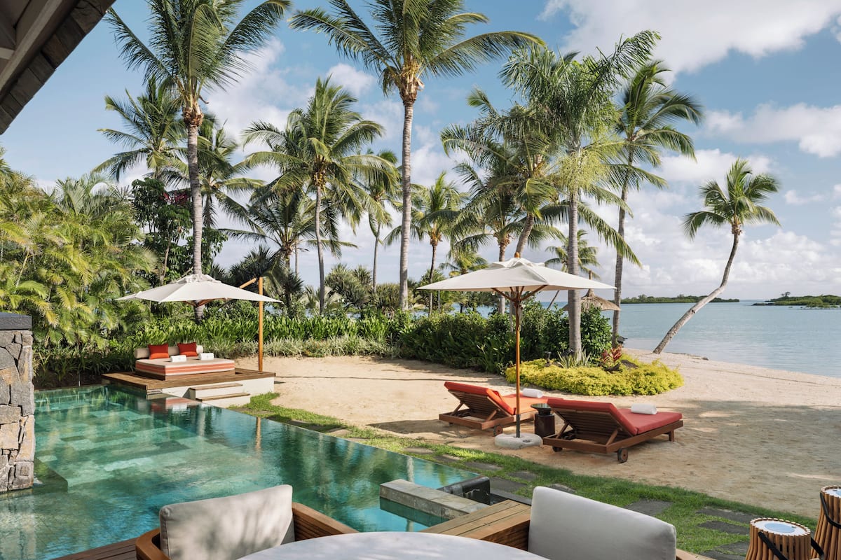 Villa, 1 King Bed, Private Pool, Beach View (Island Pool) | Terrace/patio