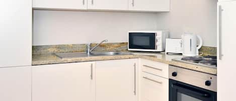 Departamento Deluxe, 2 habitaciones | Baño | Secadora de cabello y toallas