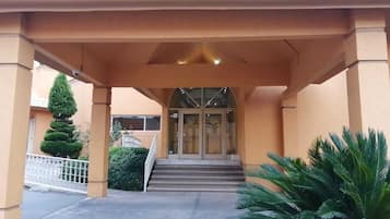 Entrada de la propiedad