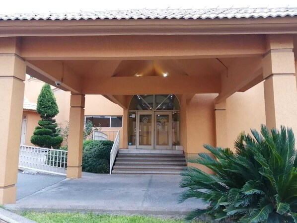 Entrée de l’hébergement 