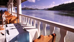 Breakfast area - Le Domaine de La Réserve (Praslin Island)