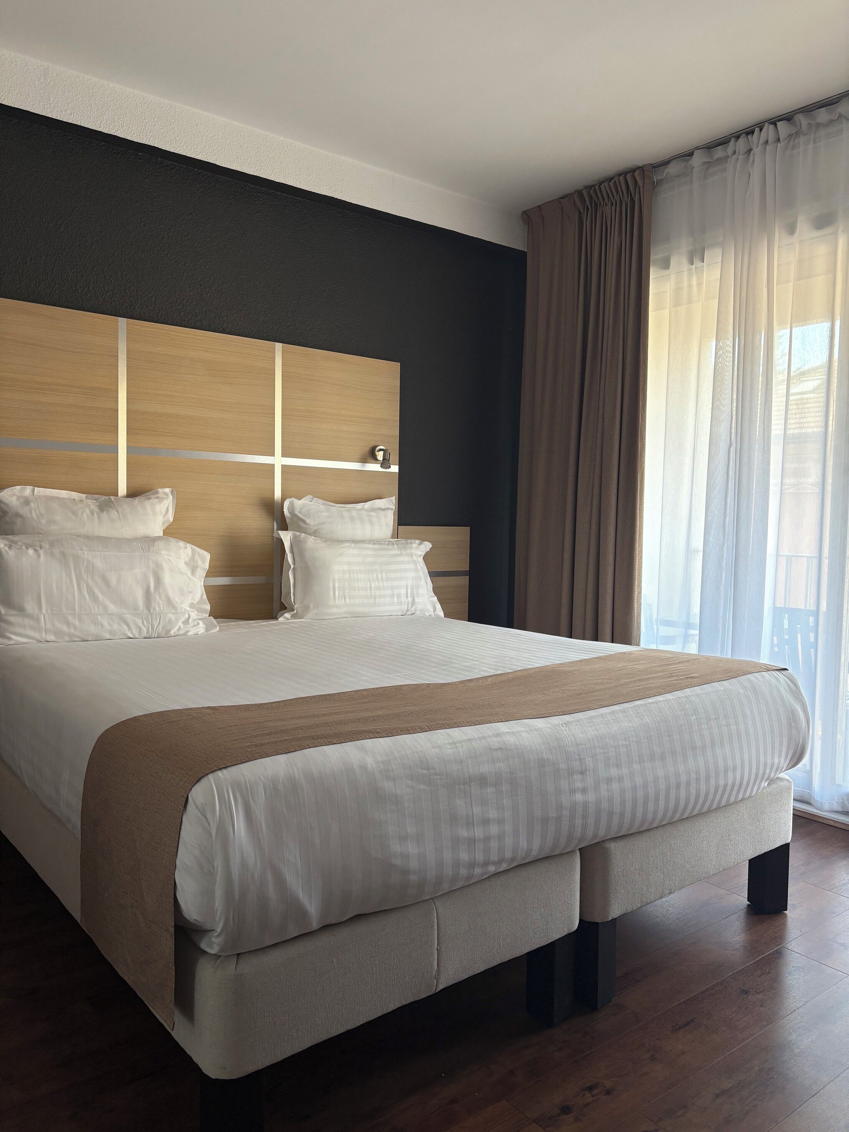 double room, 1 king bed, balcony | 1 bedroom, premium bedding, blackout curtains, soundproofing