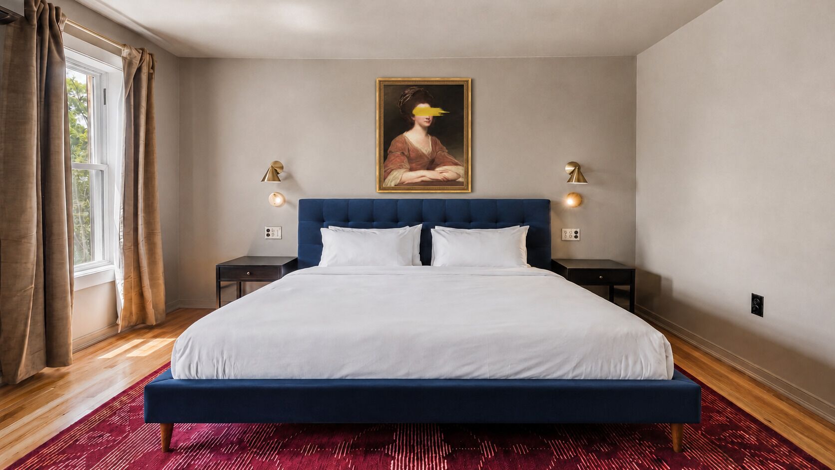 Studio Suite, 1 King Bed, Mountain View | Egyptian cotton sheets, premium bedding, memory foam beds, WiFi (free)