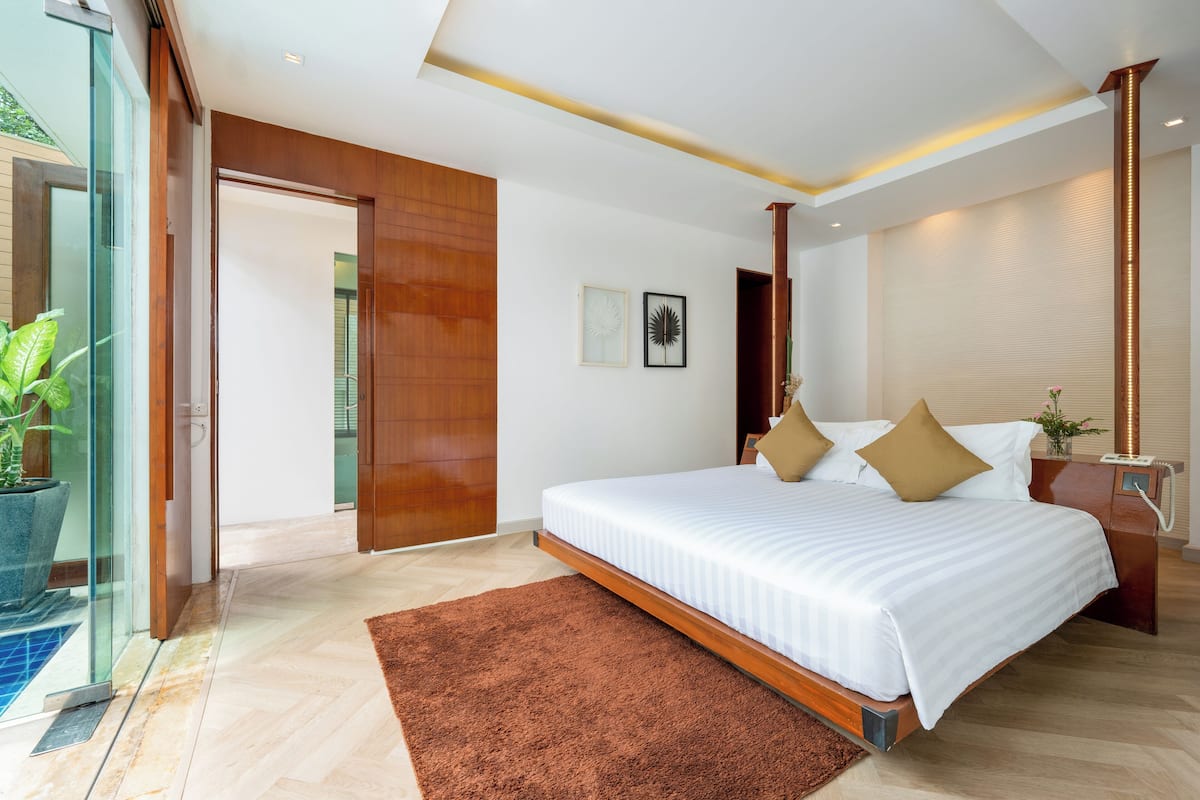 Beachfront Grand Pool Villa (1 Bed) | 1 bedroom, premium bedding, minibar, in-room safe