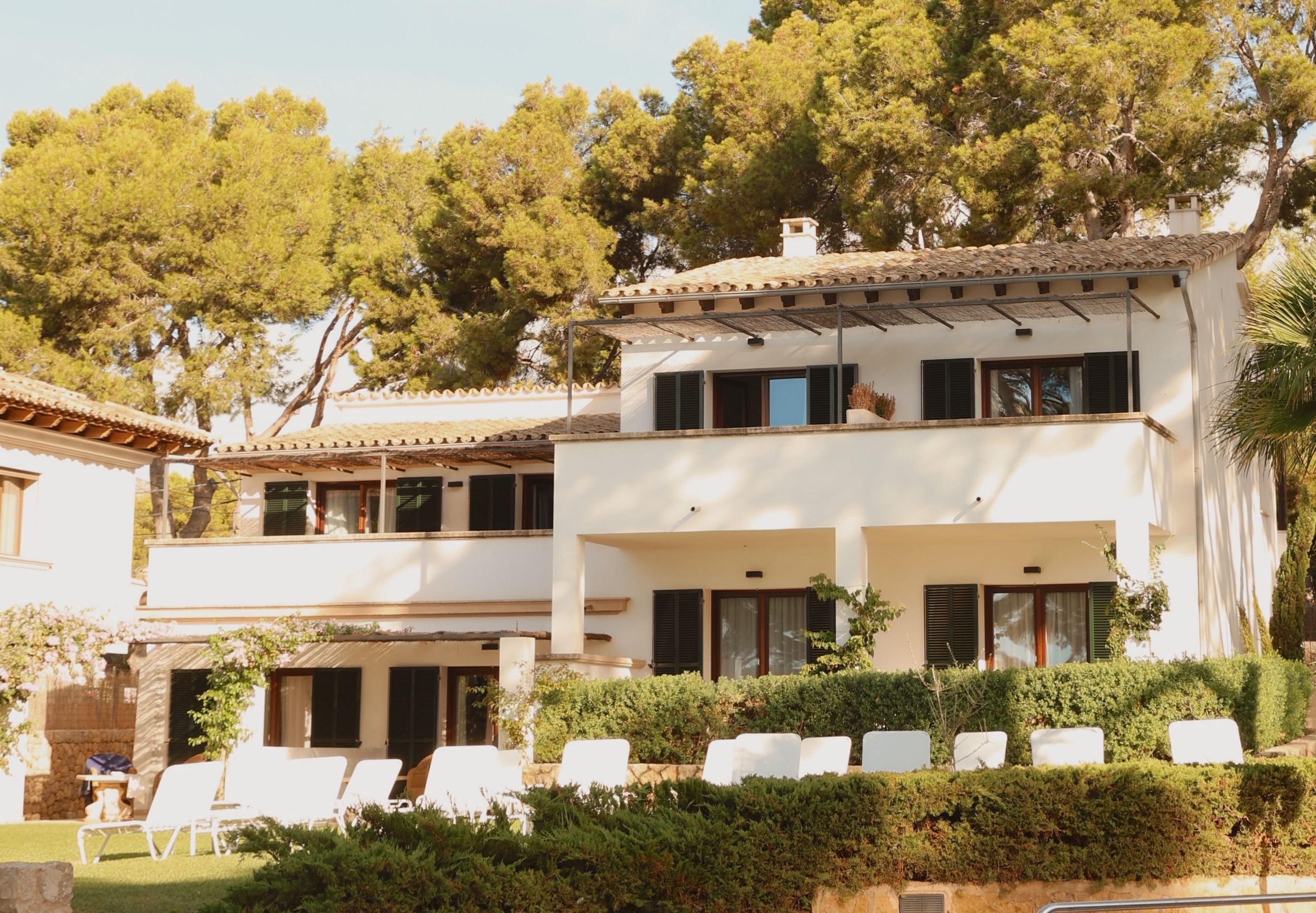 Voorkant van accommodatie