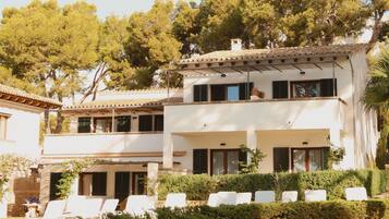 Voorkant van accommodatie