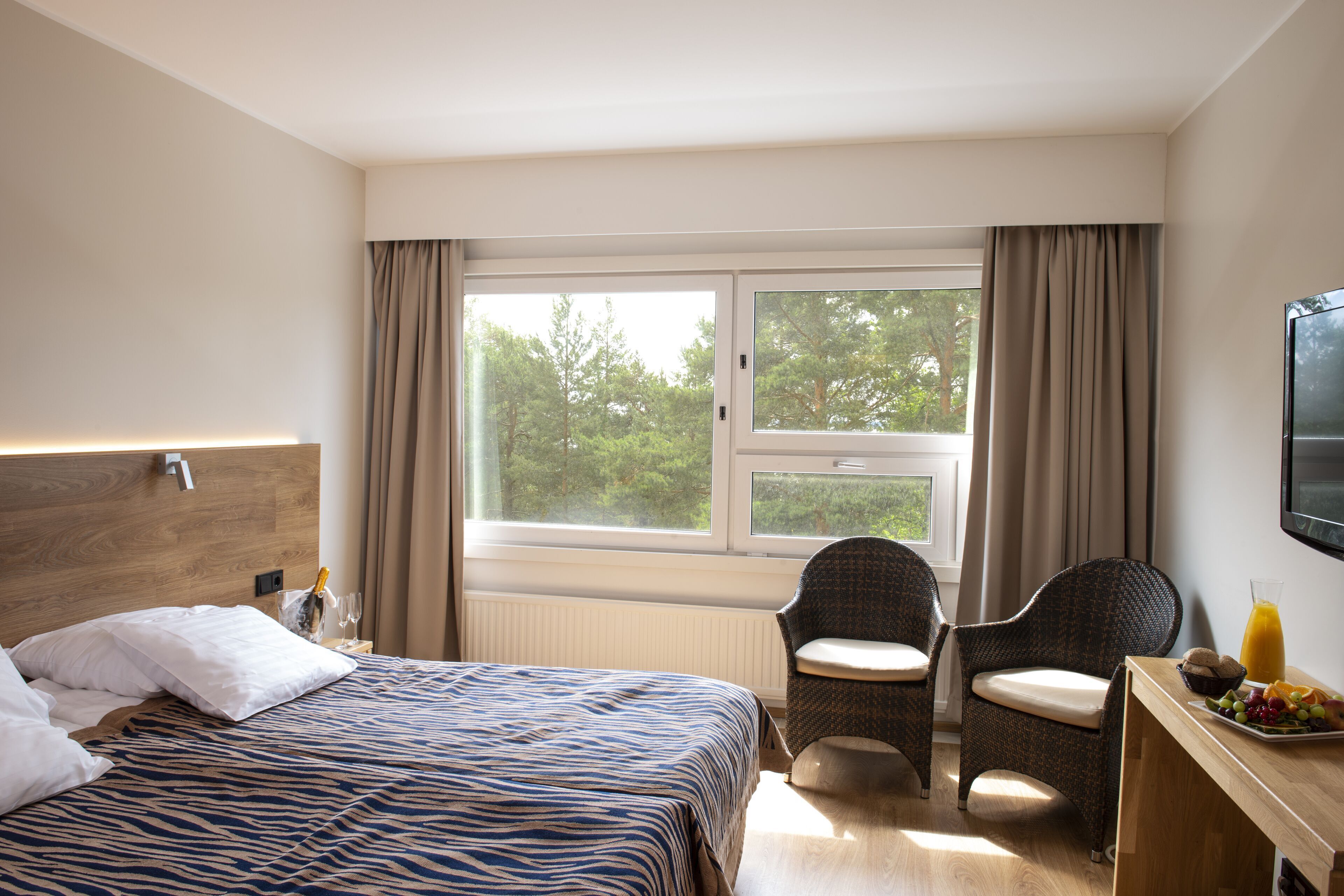 Hypo-allergenic bedding, iron/ironing board, free WiFi, bed sheets