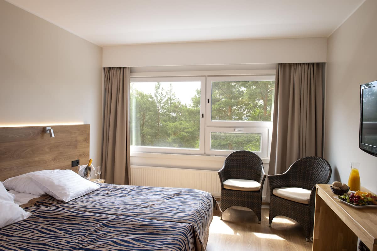 Hypo-allergenic bedding, iron/ironing board, free WiFi, bed sheets
