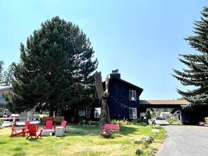 Fachada de la propiedad