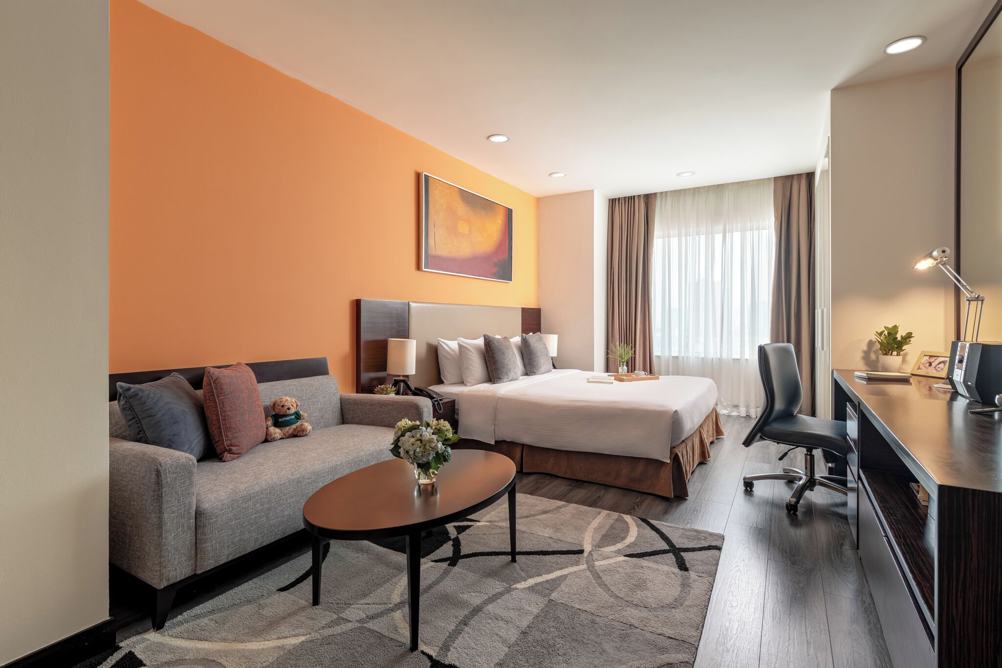 Executive Studio | 1 bedroom, in-room safe, desk, soundproofing