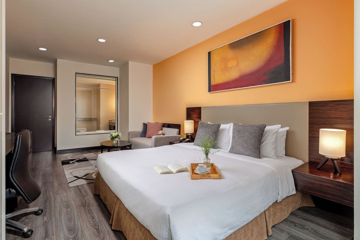 Executive Studio | 1 bedroom, in-room safe, desk, soundproofing