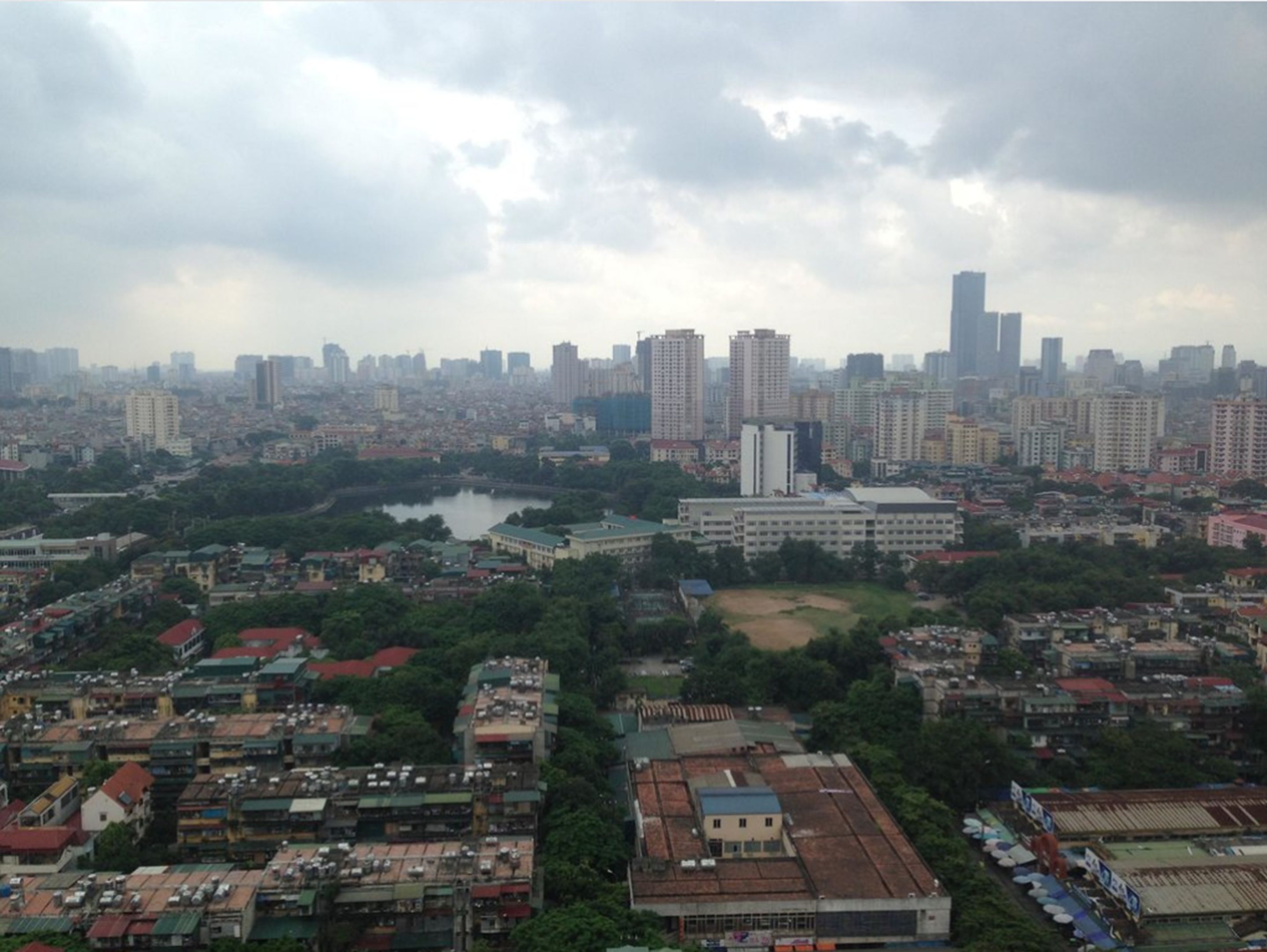 部屋からの景観