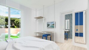 Deluxe Double Room, Terrace, Garden View - Storyville Hotel (Montignoso)