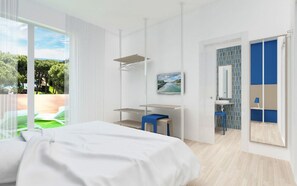 Deluxe Double Room, Terrace, Garden View - Storyville Hotel (Montignoso)