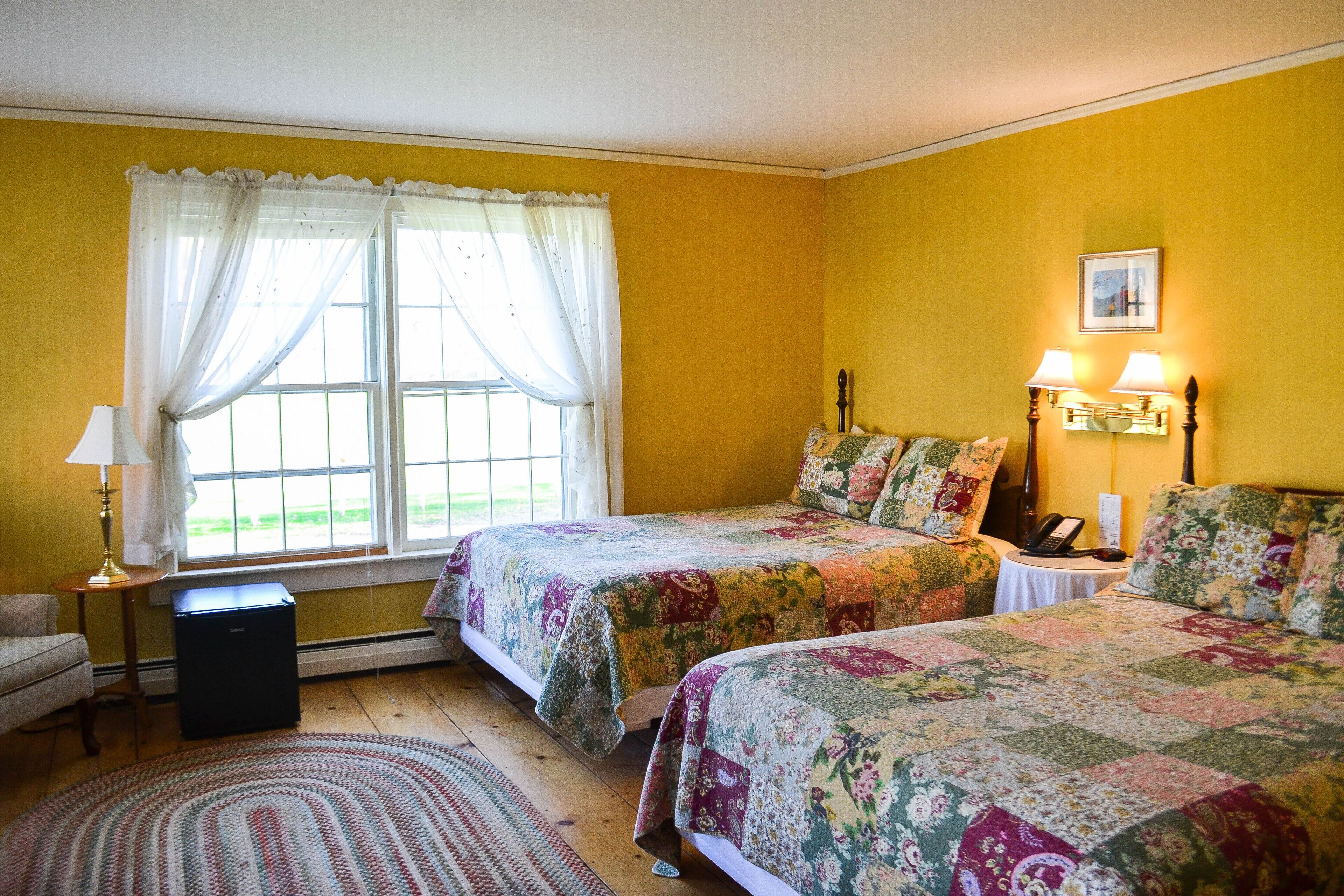 deluxe room, 2 queen beds | iron/ironing board, free wifi, bed sheets