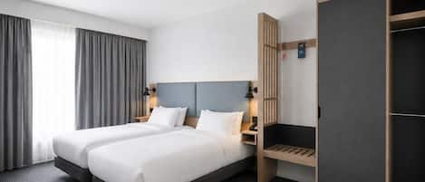 1 bedroom, hypo-allergenic bedding, in-room safe, desk