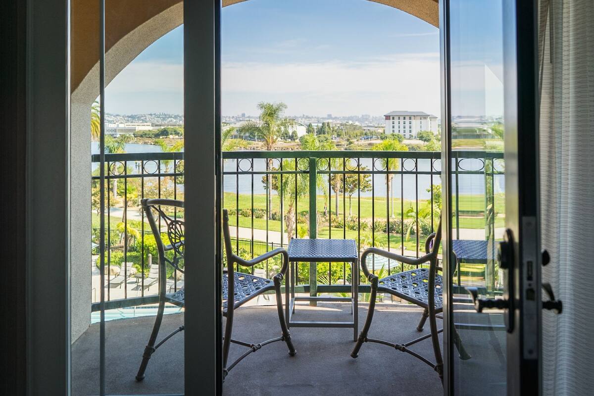 balcony view