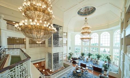 Lobby. Hong Kong Disneyland Hotel