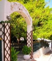 Entrada de la propiedad