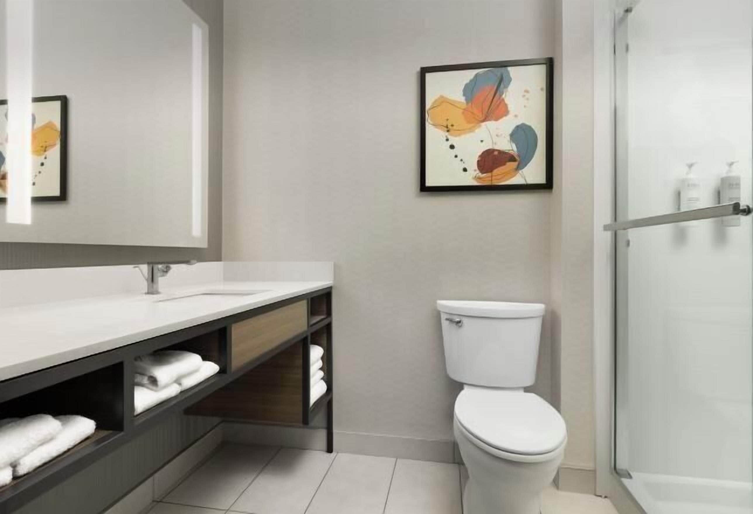 Free toiletries, hair dryer, towels, soap