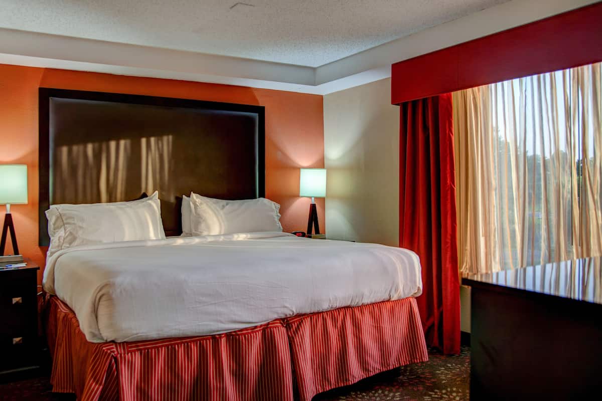 スイート キングベッド 1 台 | セーフティボックス (室内)、デスク、ノートパソコン用作業スペース、遮光カーテン