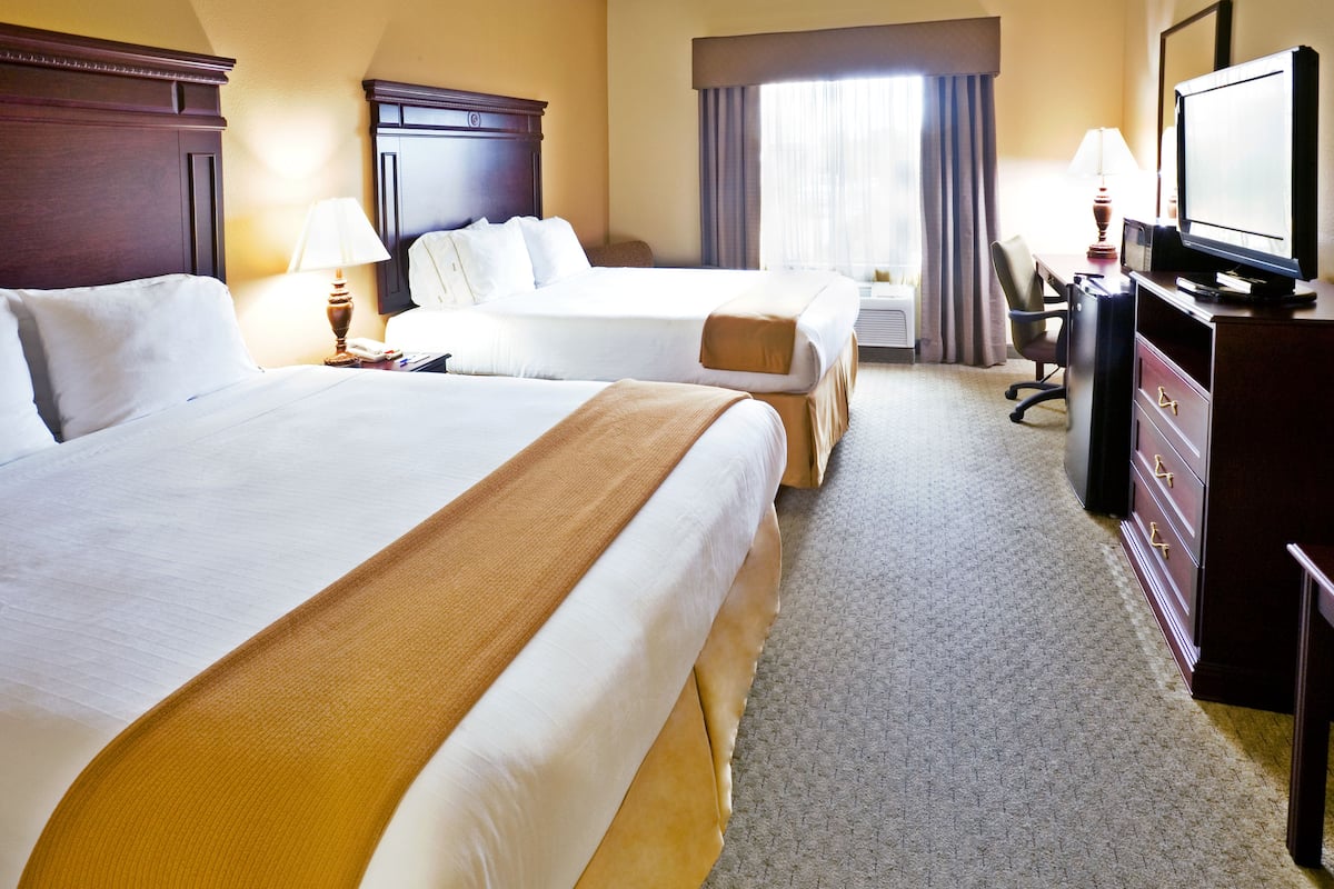 in-room safe, desk, blackout curtains, iron/ironing board