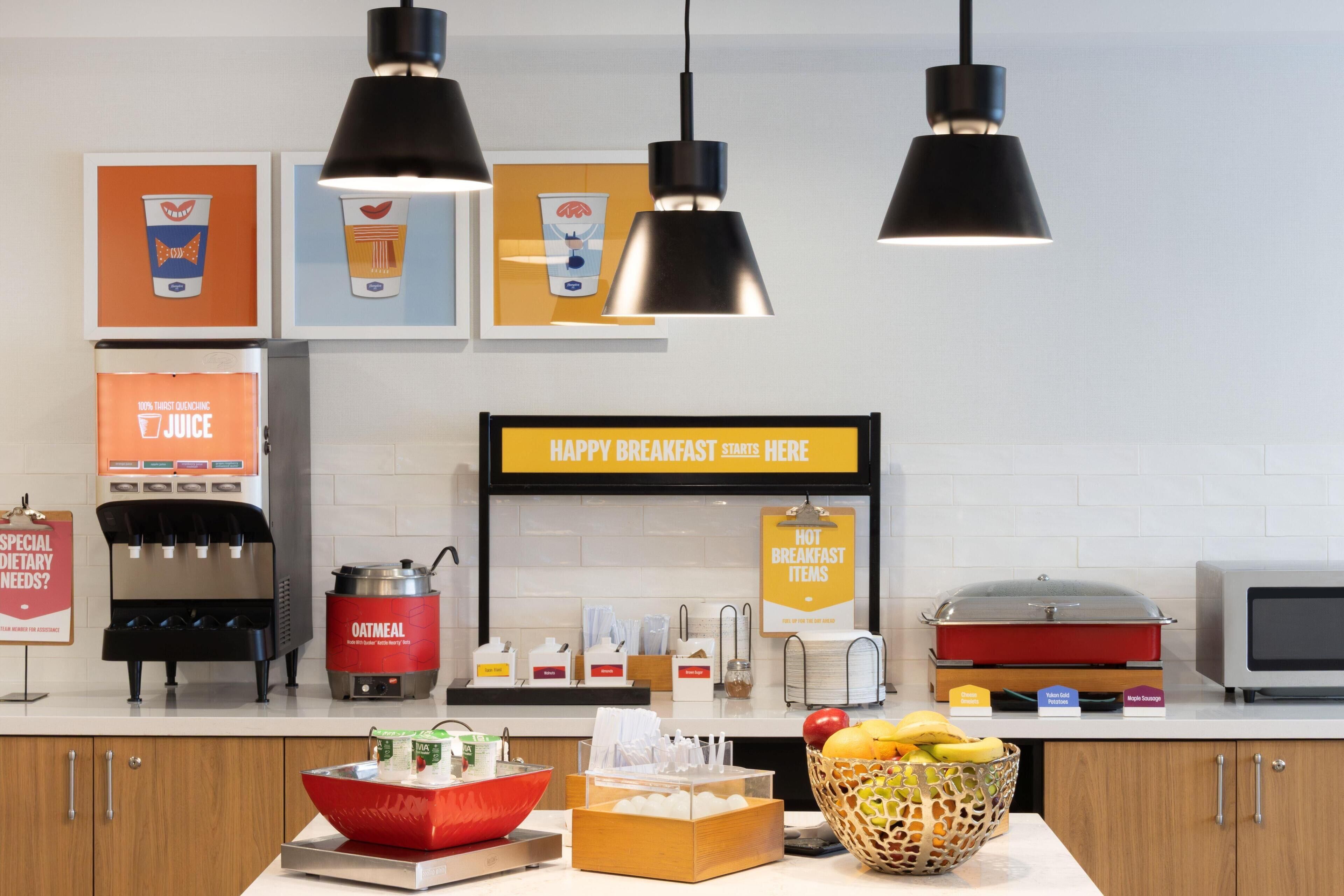 Breakfast area