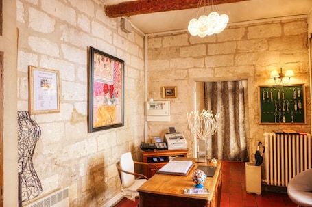 Sala de estar en el lobby