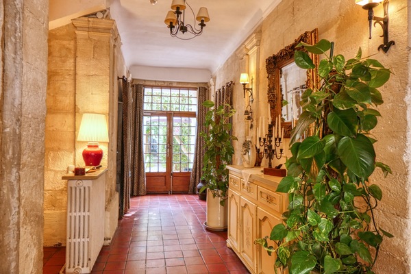 Interior entrance