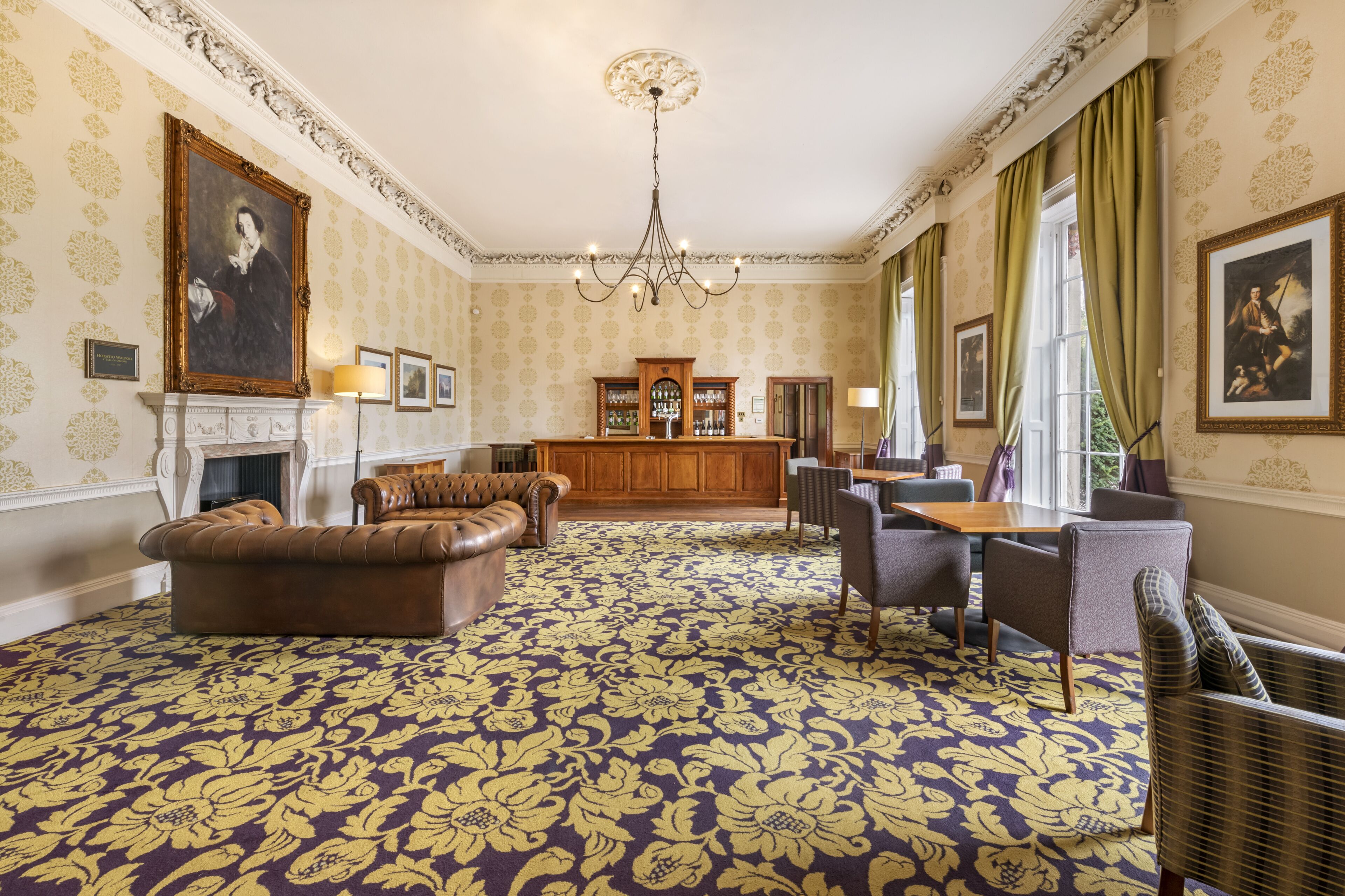 บริเวณนั่งเล่นที่ล็อบบี้