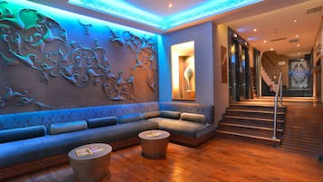 Sala de estar en el lobby